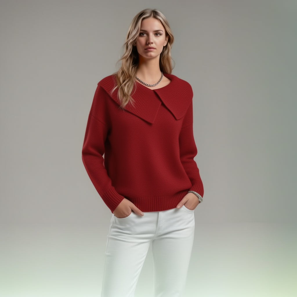 Lucia | Pull chaud à col doux