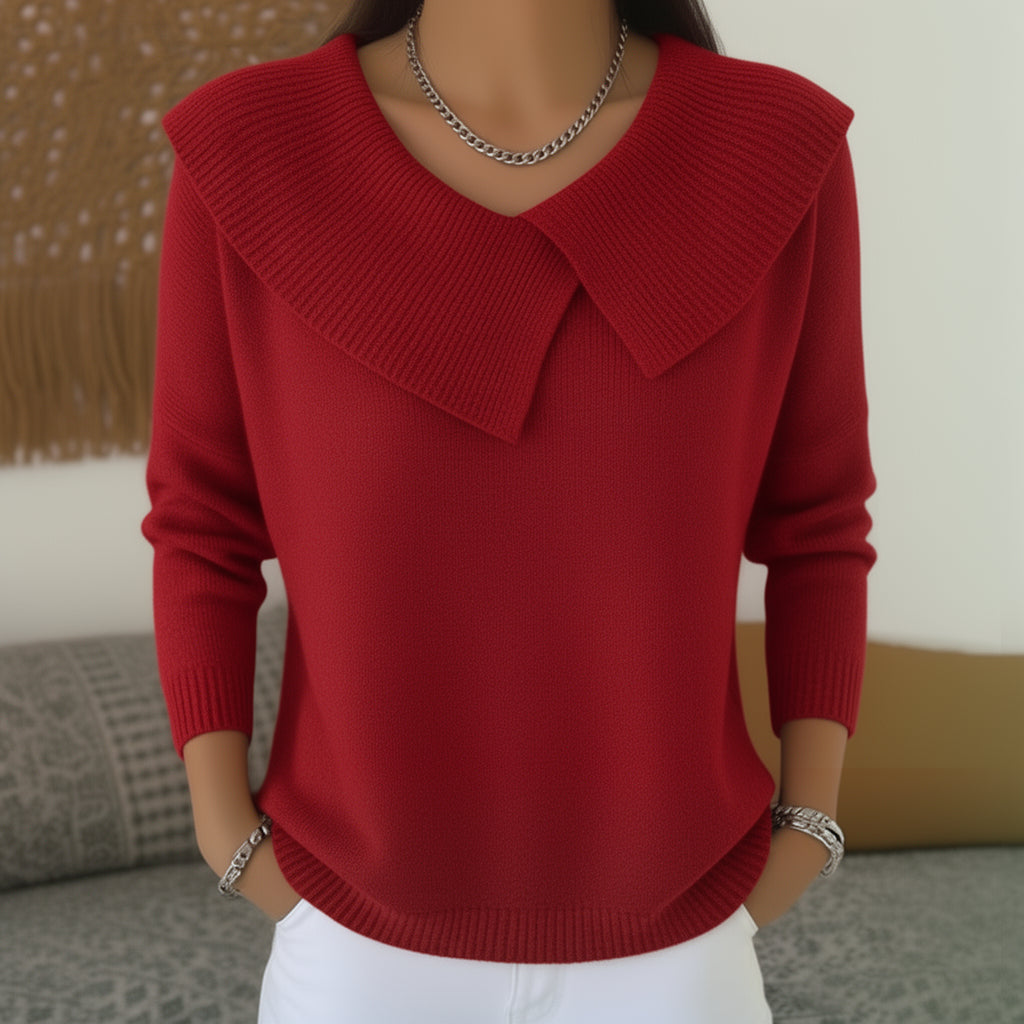 Lucia | Pull chaud à col doux