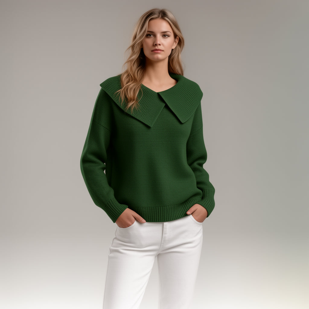 Lucia | Pull chaud à col doux