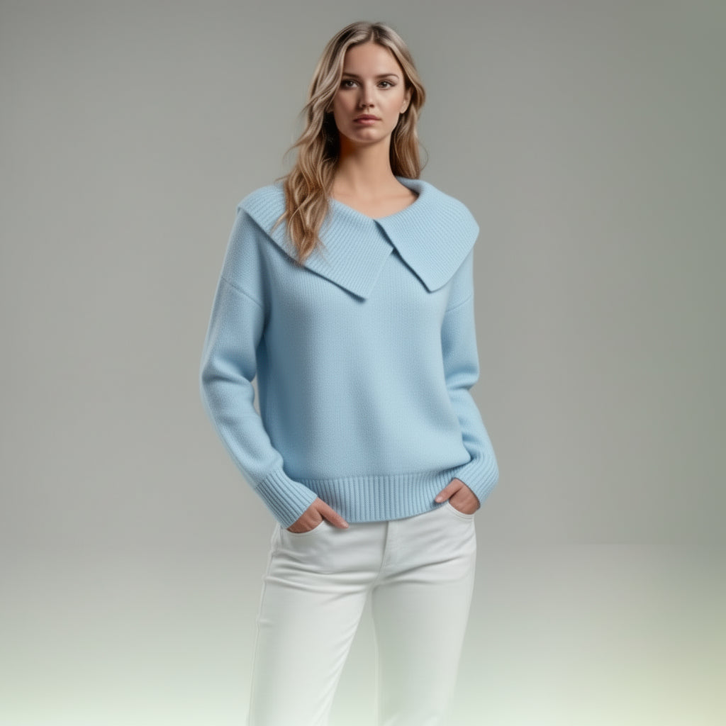 Lucia | Pull chaud à col doux